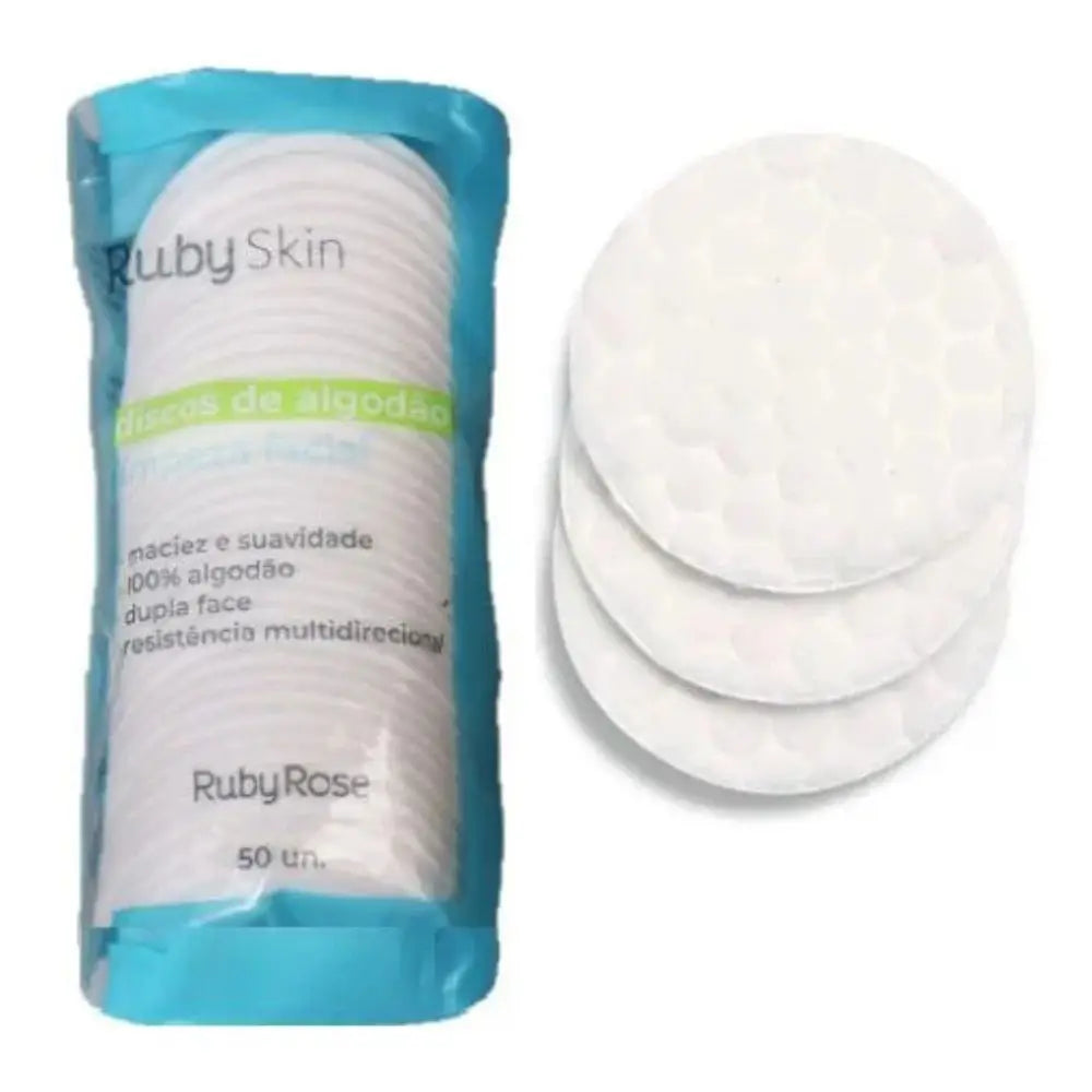 Kit C/3 itens Skin Care Ruby Rose Limpeza e Hidratação Completa