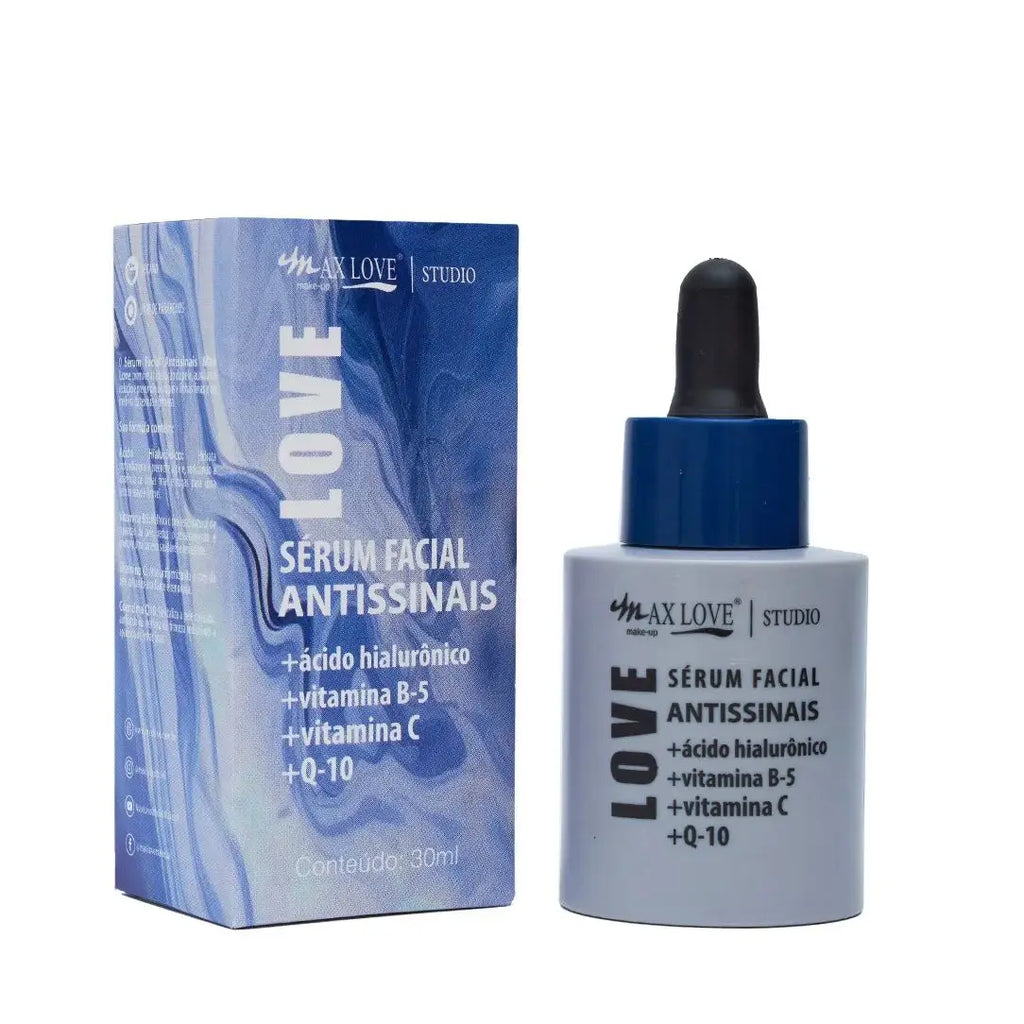 Sérum Facial Antissinais Vitamina C + Q10 Max Love