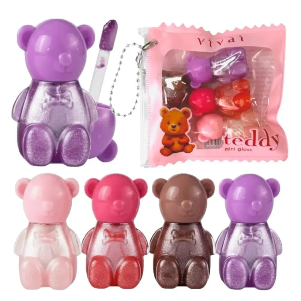 Kit C/4 Mini Gloss Teddy Fofo Vivai