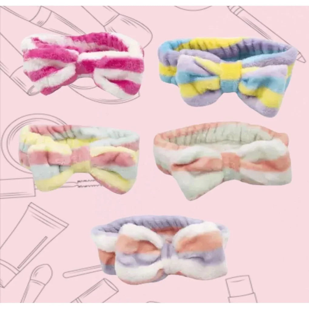 Tiara de Cabelo para Maquiagem e Limpeza Facial