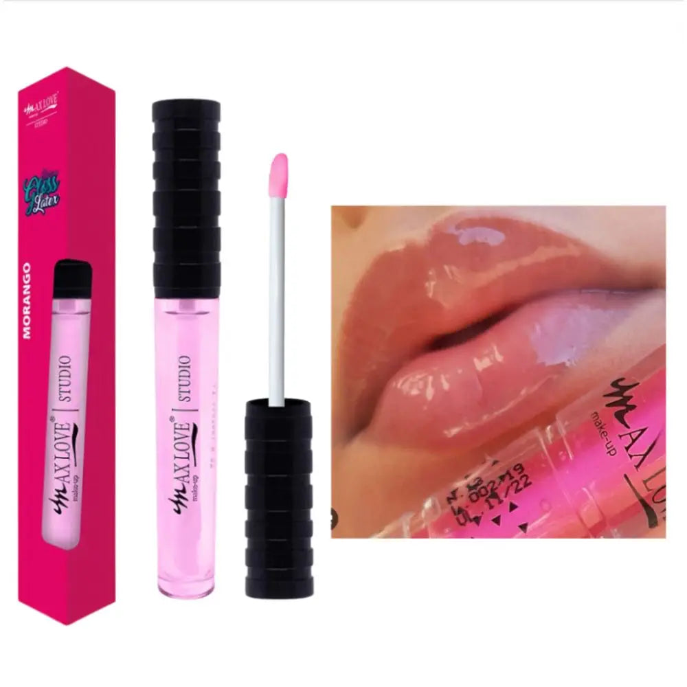 Kit C/3 Batom Brilho Labial Latex Max Love