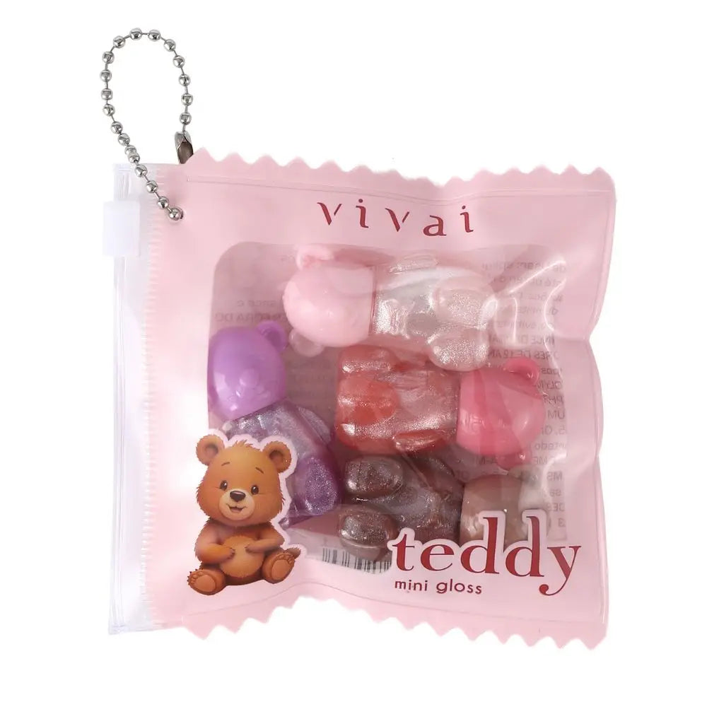 Kit C/4 Mini Gloss Teddy Fofo Vivai