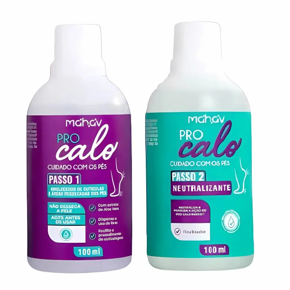 Kit Calo Mahav Calo Feet Spa Para Pés Cps e Cutículas Mais Macias Pro