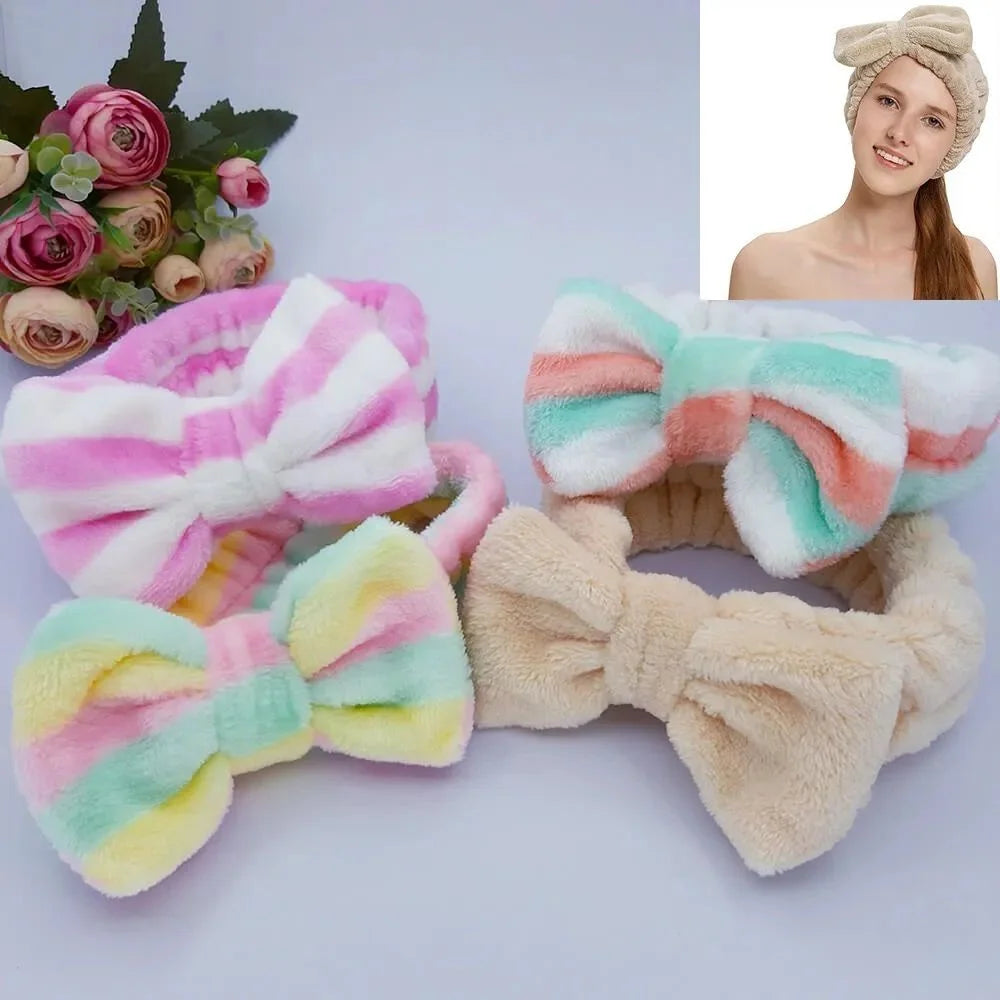 Tiara de Cabelo para Maquiagem e Limpeza Facial