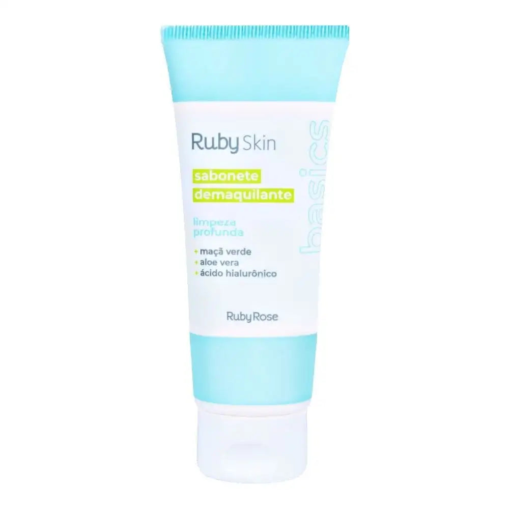 Kit C/3 itens Skin Care Ruby Rose Limpeza e Hidratação Completa